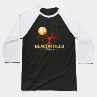 Beacon Hills, California from Teen Wolf Baseball T-Shirt